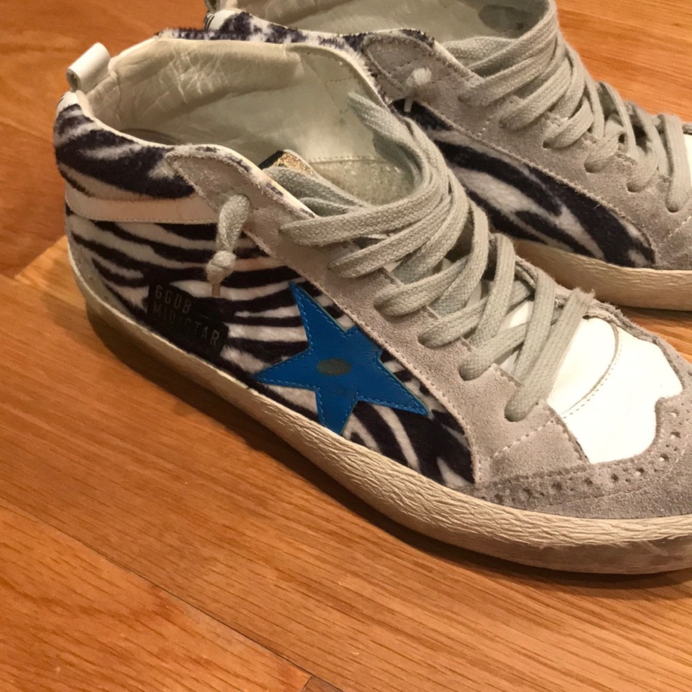 Women golden goose midi sneaker mint 39